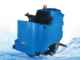 江西某空调厂采购大型驾驶式洗地机案例