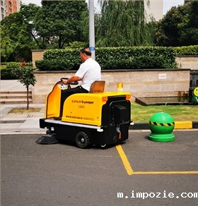 电动扫地机在常州钟楼某小区的应用案例